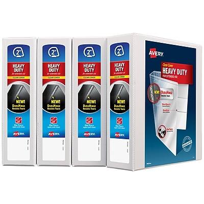 2" HEAVY DUTY
2" HEAVY DUTY
2 HEAVY DUTY
2 HEAVY DUTY
AVERY. Clear Cover HEAVY DUTY for
NEW! DURAMINGE
NEW! DURAMINGE
NEW! DURAMINGE
NEW! DURAMINGE
AVERY.
AVERY.
AVERY.
AVERY.