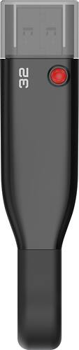 EMTEC - iCobra 32GB USB 3.0 Apple Lightning Flash Drive w/ Charging - Larger Front