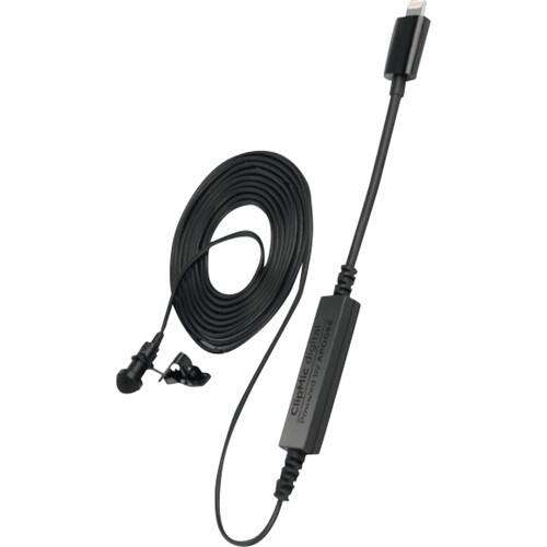 Sennheiser - ClipMic digital Omnidirectional Condenser Microphone - black - Larger Front