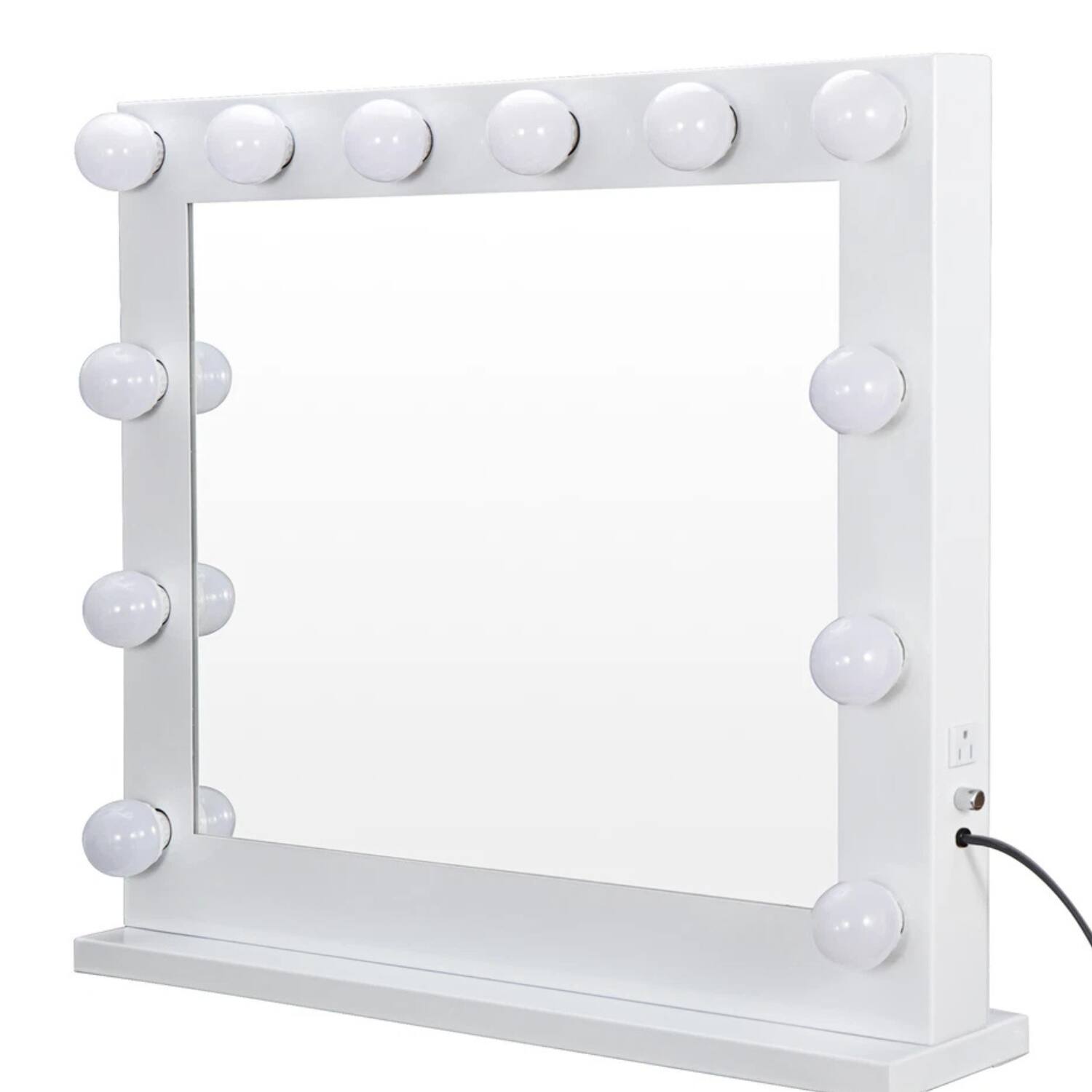 Front. Home Collection - Hollywood Makeup Vanity Mirror with 14 LED Bulbs.