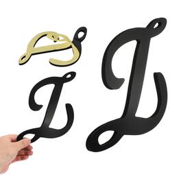 Unique Bargains - 3D Alphabet Mirror Wall Sticker, 9" Acrylic Letter Z Self-Adhesive Home Decor for Living Room, Bedroom - Black