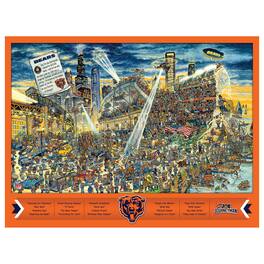 YouTheFan - Chicago Bears 500-Piece Joe Journeyman Puzzle - Multicolor