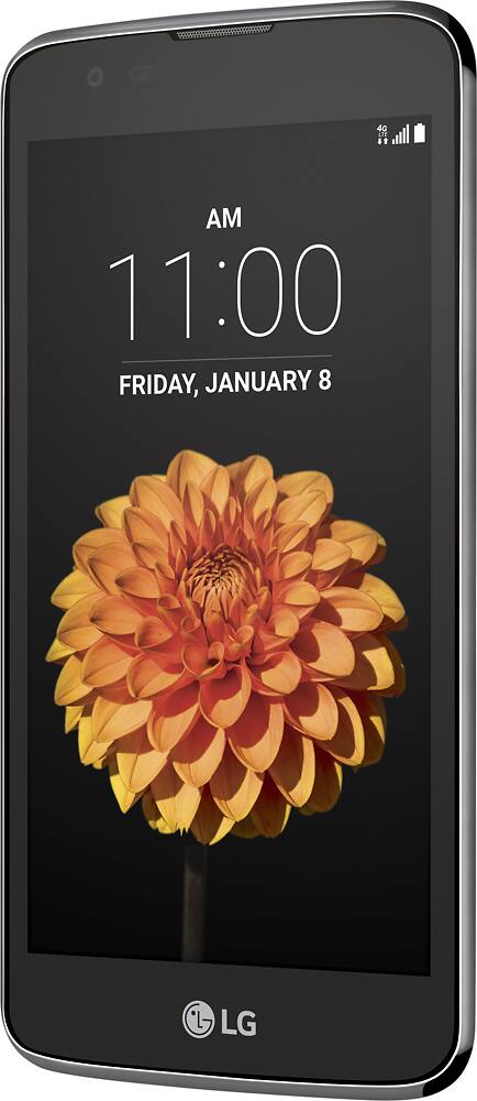 S-Line Flexible TPU Skin Back Case For LG K7 – Soft Rubber, Thin, Black (SlineTPU-01)