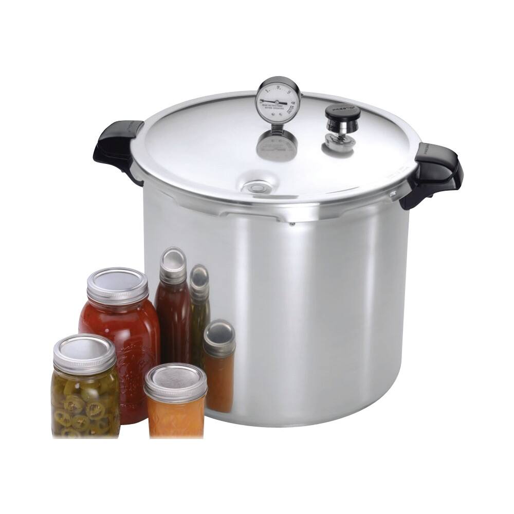 Angle. Presto® - 23-Quart Pressure Canner
and Cooker - Aluminum.