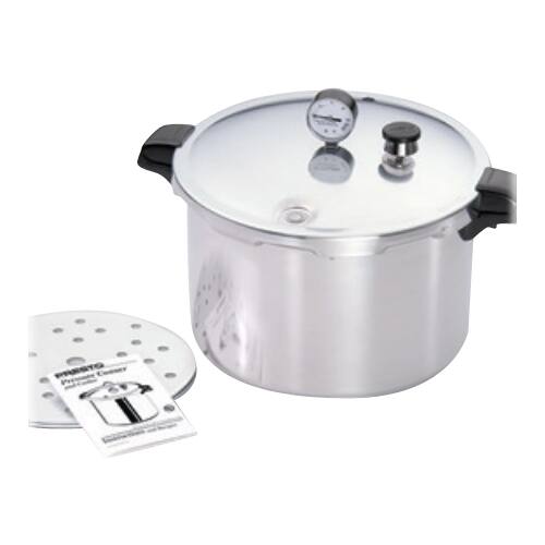 Alt View 11. Presto - 16-Quart Pressure Canner and Cooker - Aluminum.
