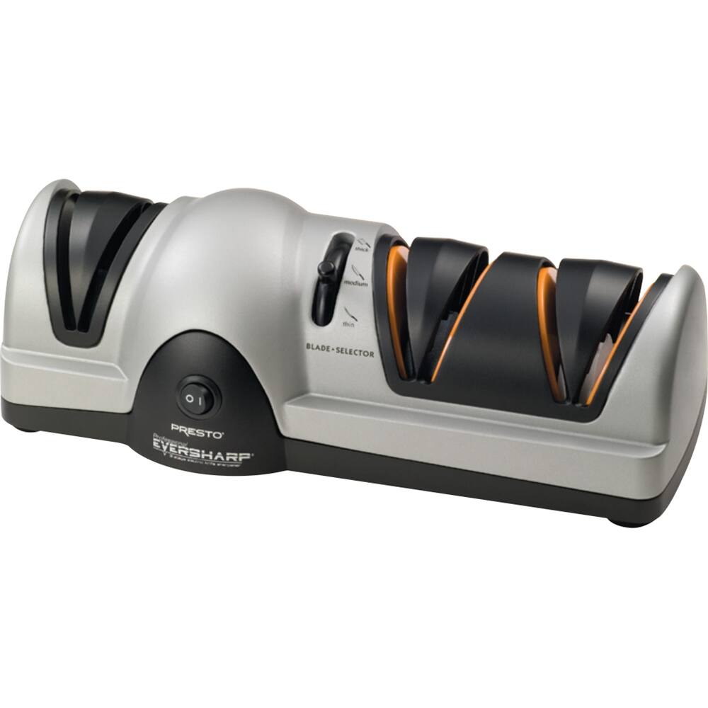 Angle. Presto - Professional EverSharp; electric knife sharpener - Black/Gray.