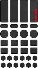 Front. Pulsar - Pulsar Supergrip Universal Grip Tape - Precut Sheet - Black.