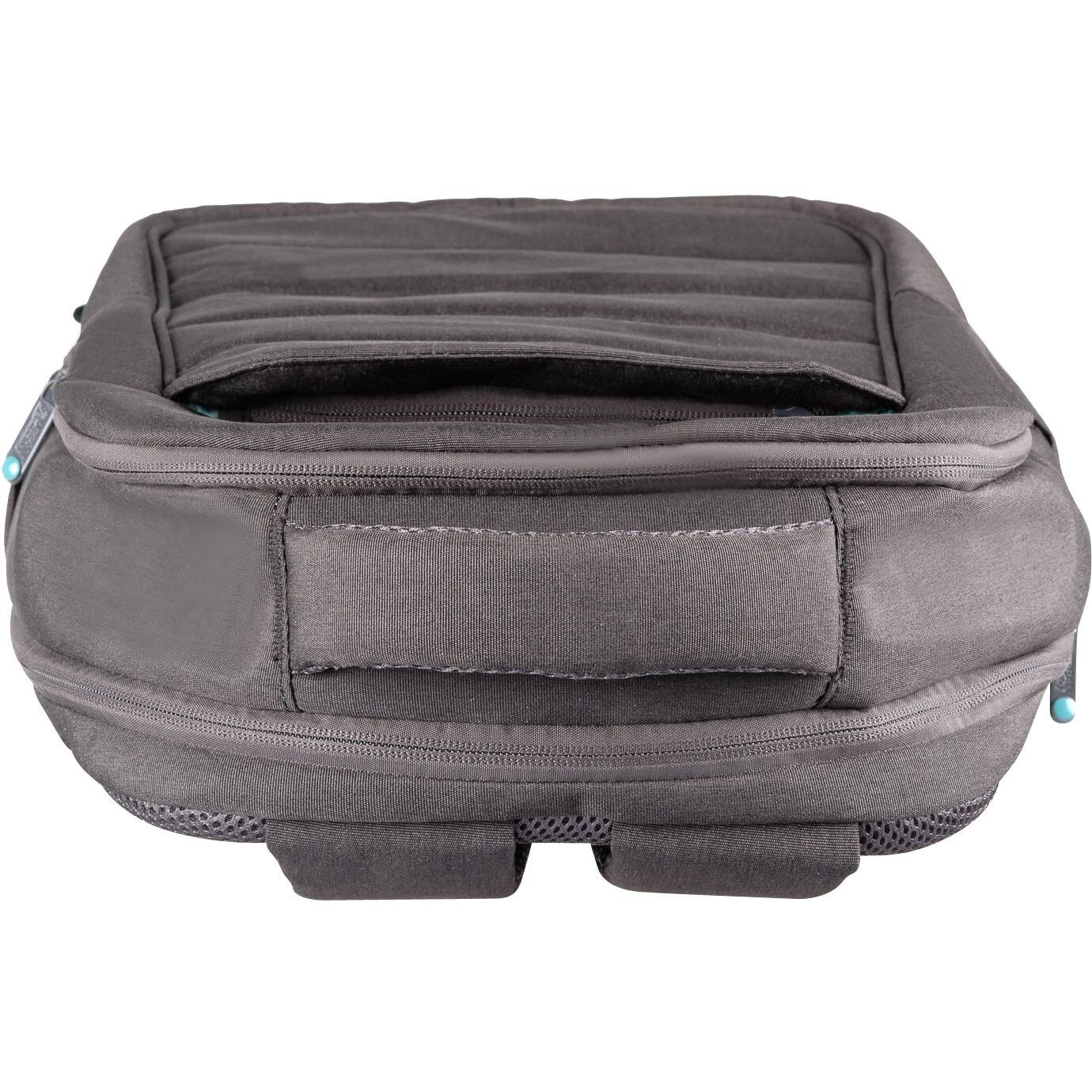 Alt View 1. Urban Factory - Urban Factory GREENEE Carrying Case (Backpack) for 13" to 15.6" Notebook - Gray, Green - Water Resistant, Shock - Gray,Green.