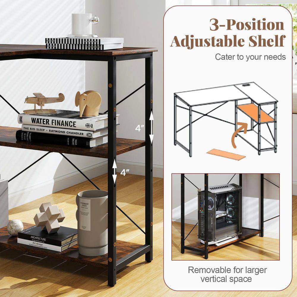 3-Position Adjustable Shelf  
Cater to your needs  

WATER FINANCE  
THE BIG SLEEP - RAYMOND CHANDLER  

4"  
4"  

ARCHITECTURE  
Art design  

Removable for larger vertical space