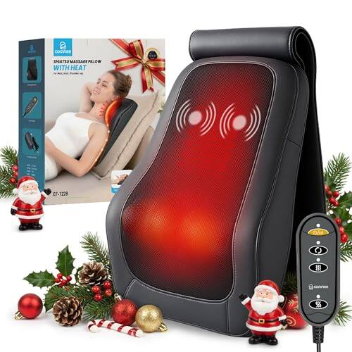 comfIce SHEA TSU MASSAGE PILLOW WITH HEAT CF-1228 Oh COnVM S55