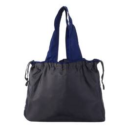 Unique Bargains - Portable 14.3x13.4 Inch Washable Shopping Bags with Handles, Reusable Foldable Grocery Tote for Travel and Storage - Dark Gray
