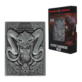 Dungeons & Dragons - Players Handbook Limited Edition Metal Ingot - Silver