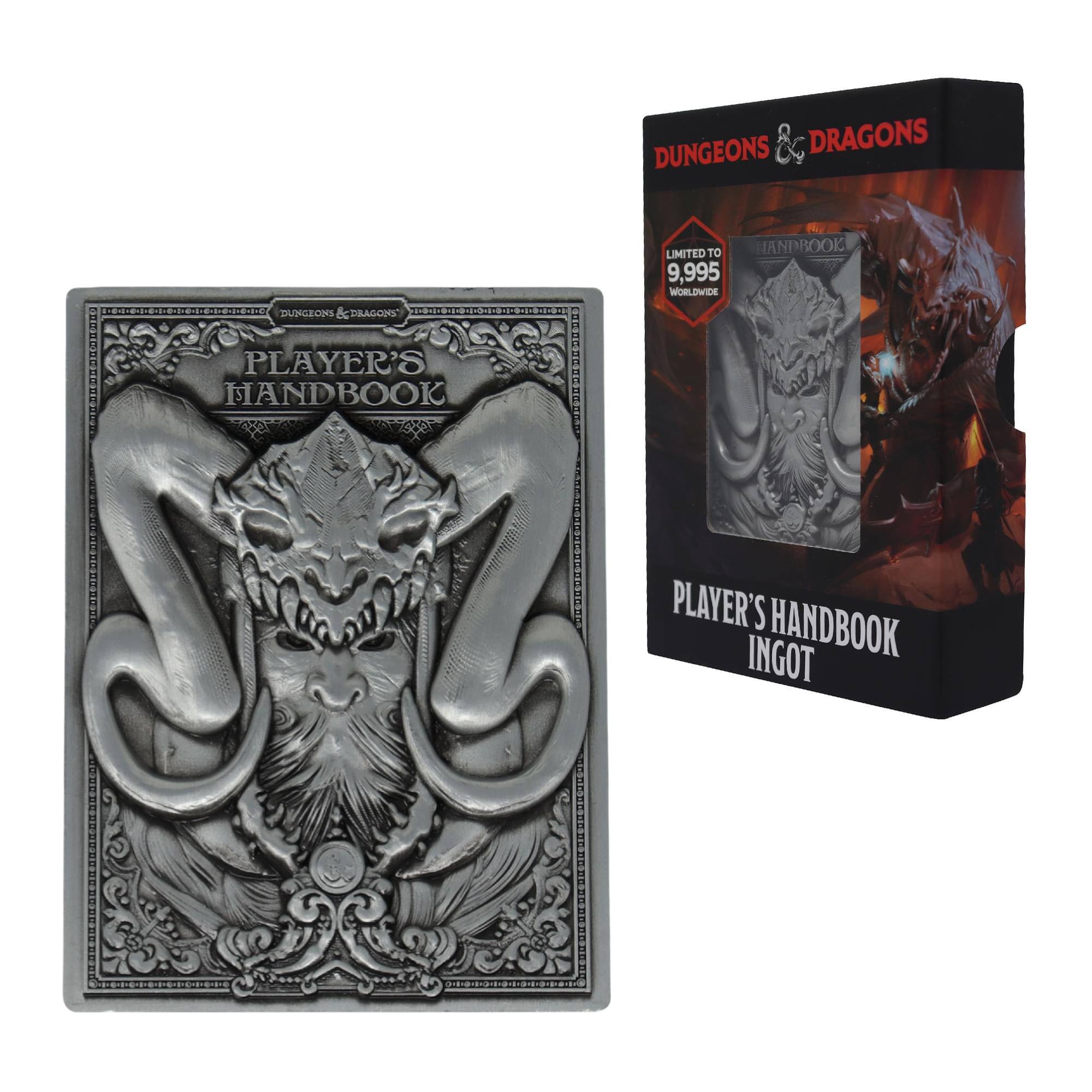 Dungeons & Dragons - Players Handbook Limited Edition Metal Ingot - Silver