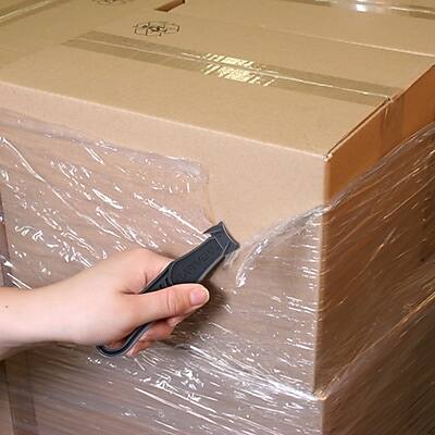 Alt View 2. Cosco - Garvey Safety Cutter Carton and Box Cutters, 5/Pack - Black.