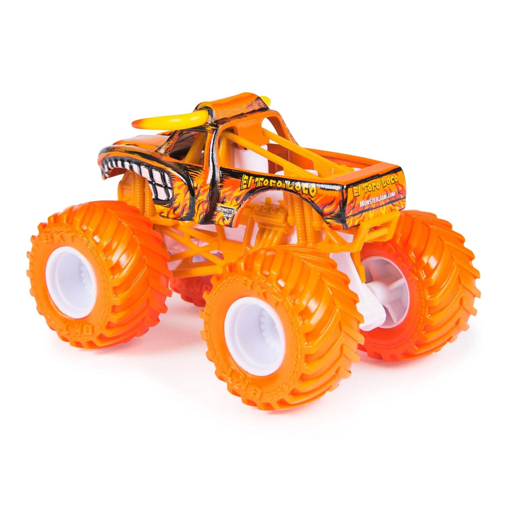 Monster Jam 2026 Toon Shaded El Toro Loco 1:64 Diecast Truck