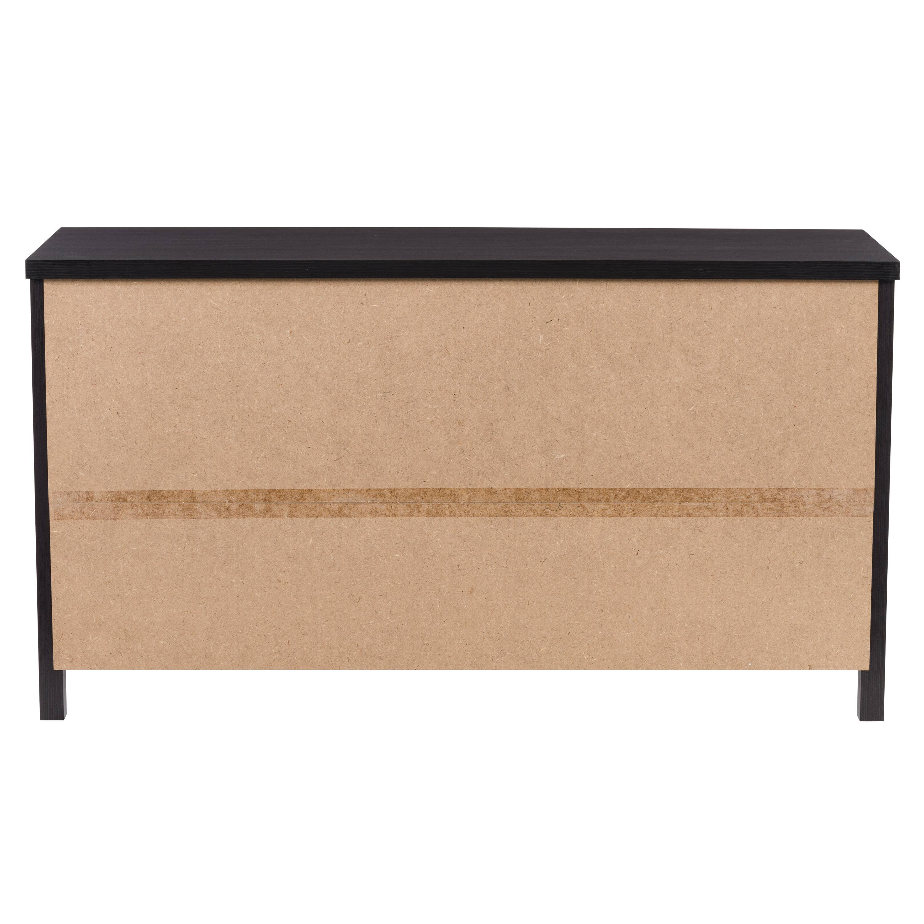 Alt View 19. CorLiving - Boston 6-Drawer Dresser - Black.