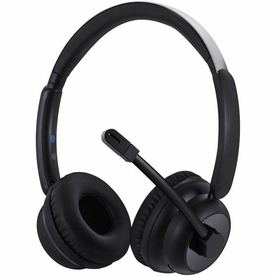 Alt View 6. Adesso - Adesso Xtream P900 Bluetooth & AUX Headphone With Noise Cancelling Microphone - Stereo - Mini-phone (3.5mm), AUX, USB - Unknown.