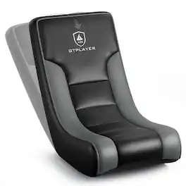GTPlayer - Rocker Floor Gaming Chair Ergonomic Comfortable Floor Rocker - Black