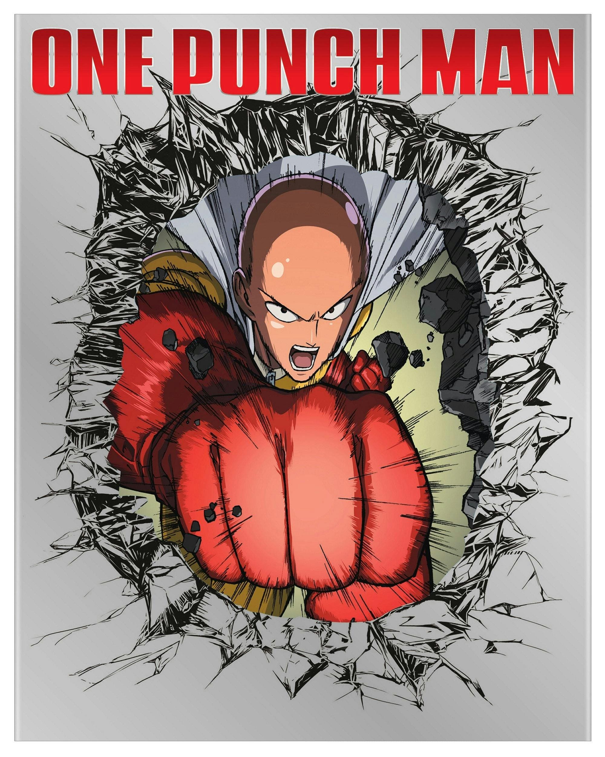 Front. One Punch Man (with DVD) [Blu-ray].