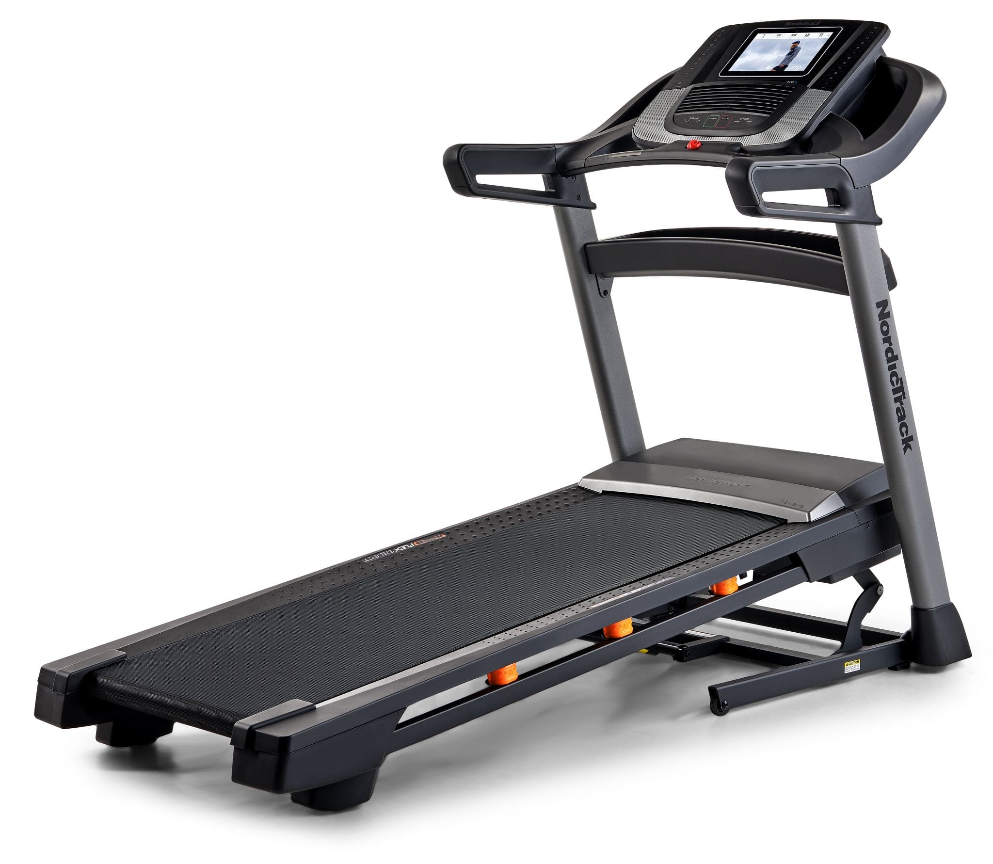Front. NordicTrack - T Series 8.5 S Treadmill - Black.
