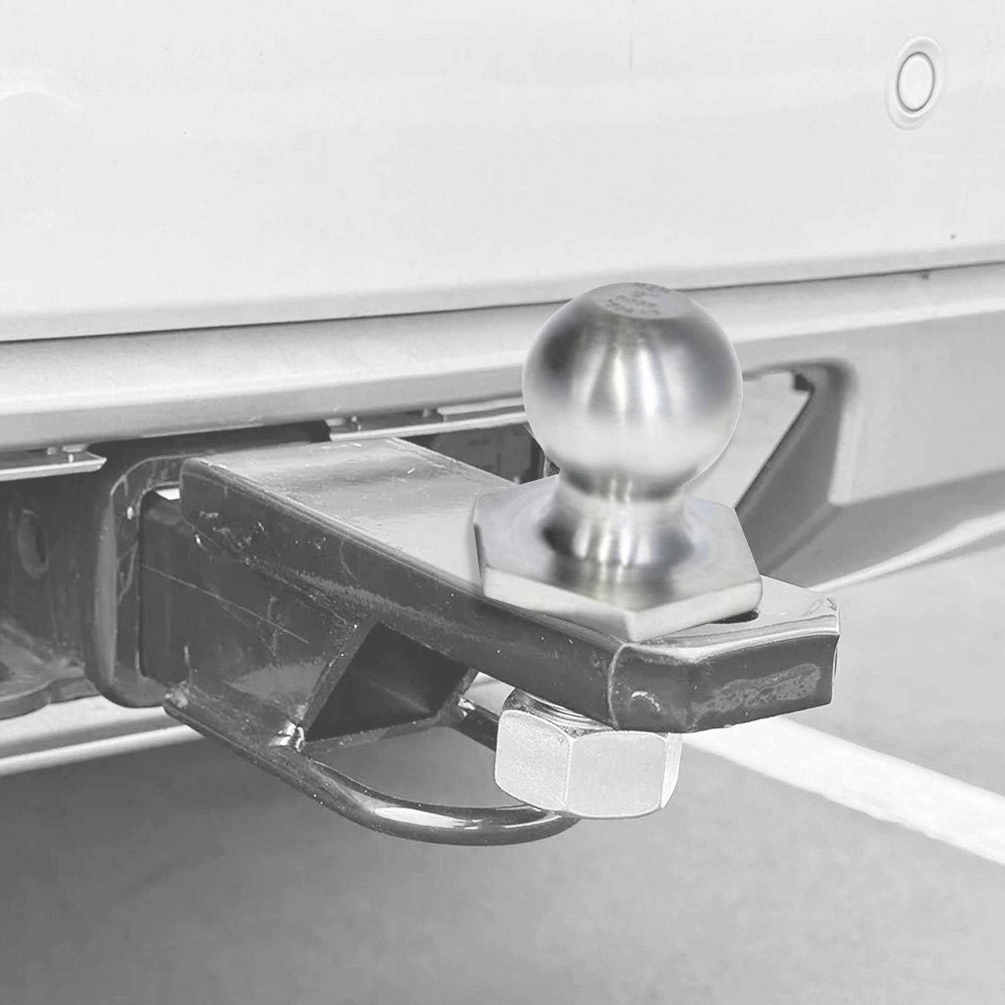 Alt View 2. Bulldog - Bulldog Interlock Trailer Hitch Ball with 7,500 Pound Capacity for Automotive - Silver.