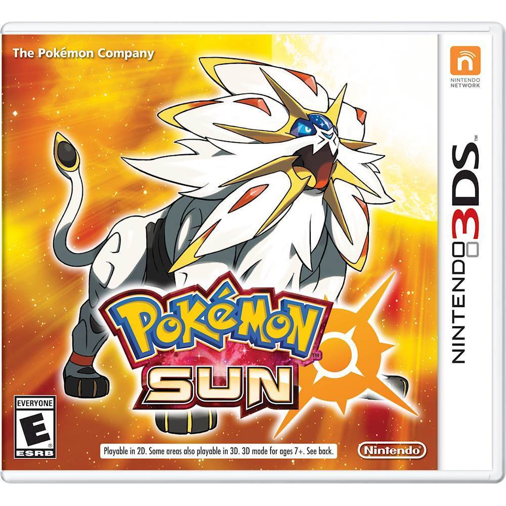 Front. Nintendo - Pokémon Sun.