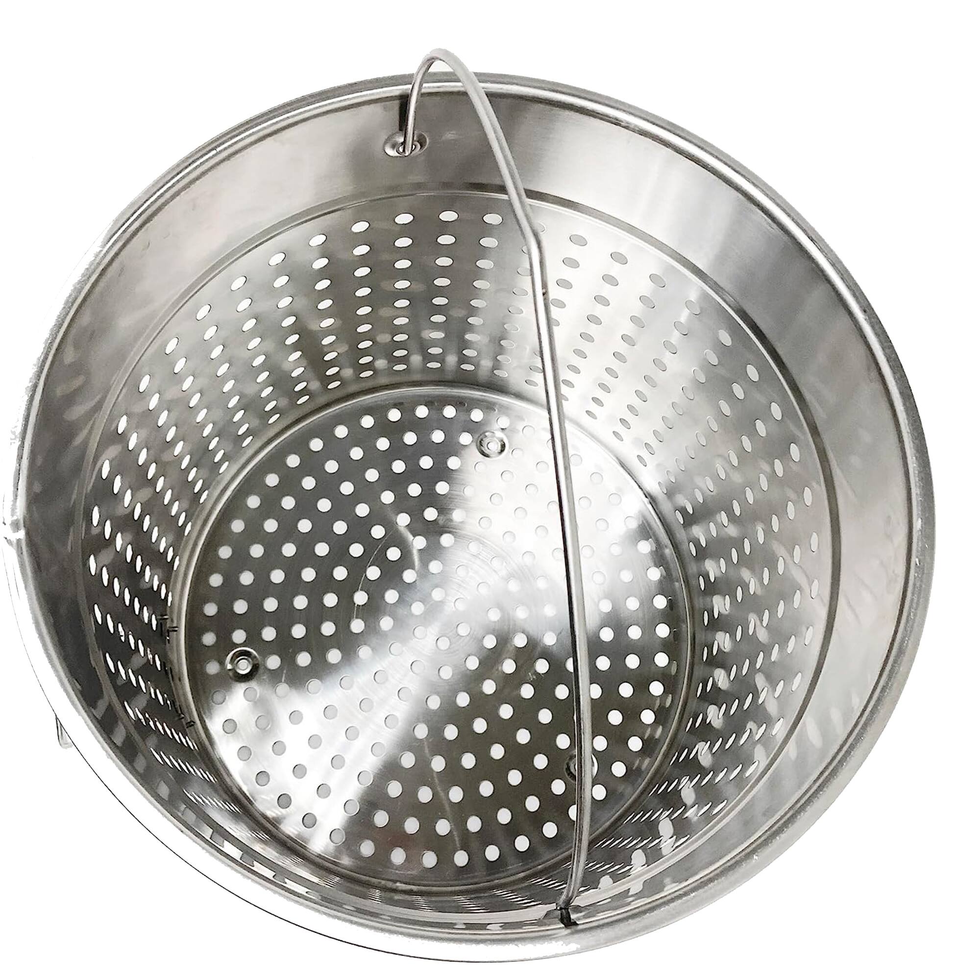 Alt View 5. Bayou Classic - Bayou Classic KDS-160 60 Quart Stainless Boil Steamer Cooker and Basket Kit - Silver.