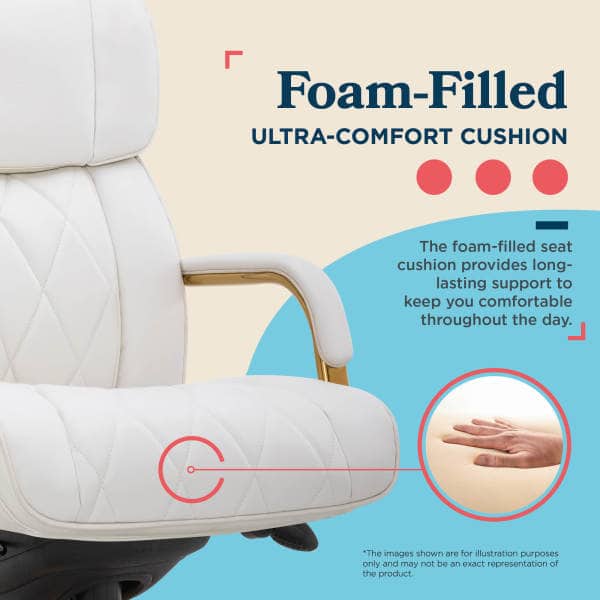 La Z Boy Executive Office Chair with Lumbar Support Reclining