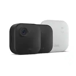 Blink - Outdoor 4 XR — Wireless security camera with extended range, up to 400 feet. Sync Module XR included — 2 Cameras - Black