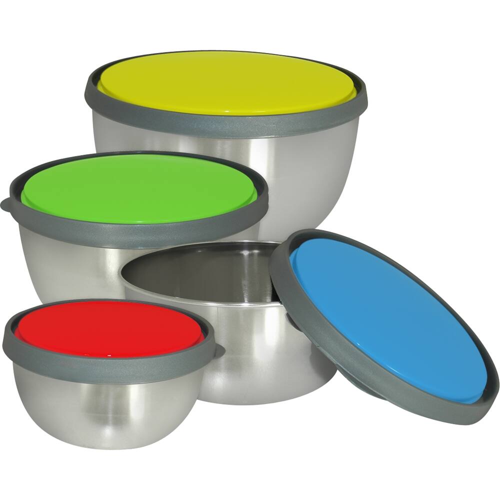 Angle. Cook Pro - 4-Piece Storage Bowl - Multi.