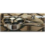 Cookpro 522 Stainless Steel 6 Cup Egg Poacher