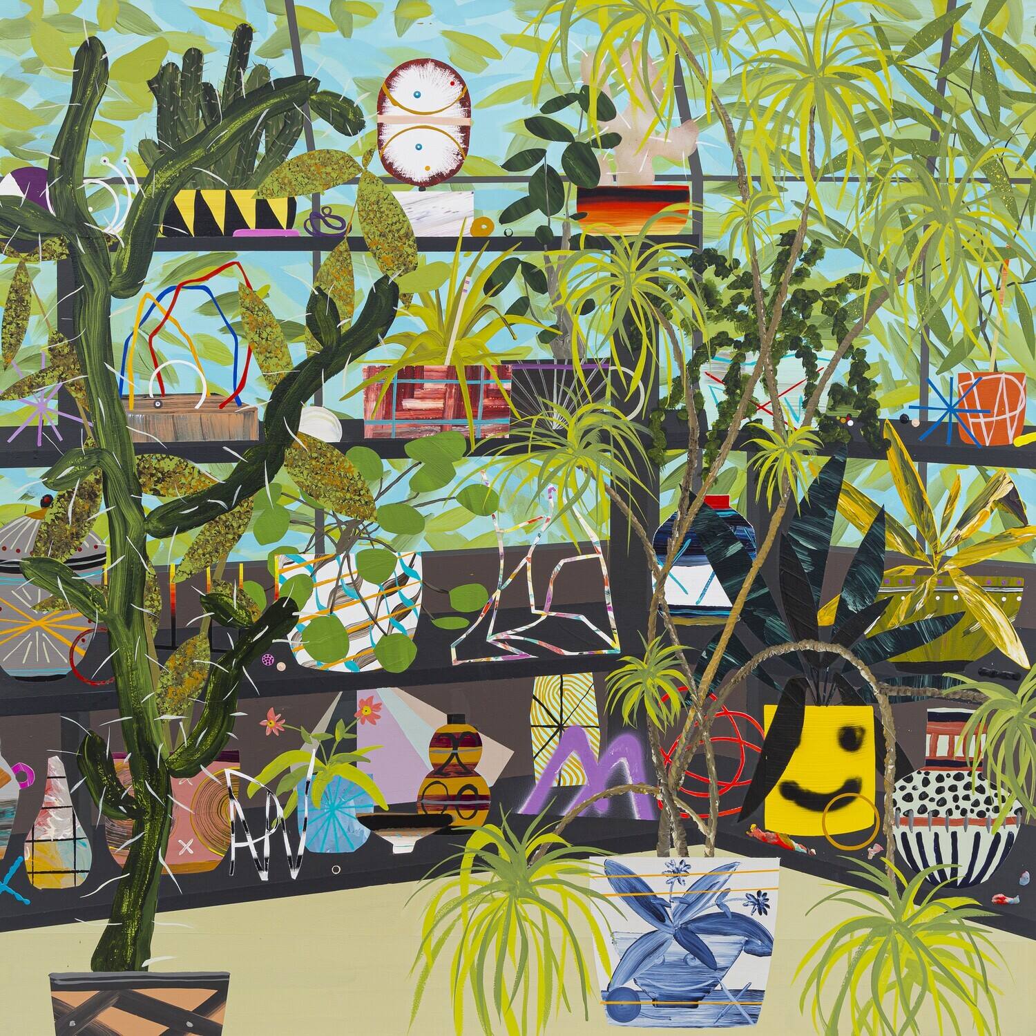 Alt View 1. Deerhoof - Actually, You Can (Olive Green)   - VINYL LP.
