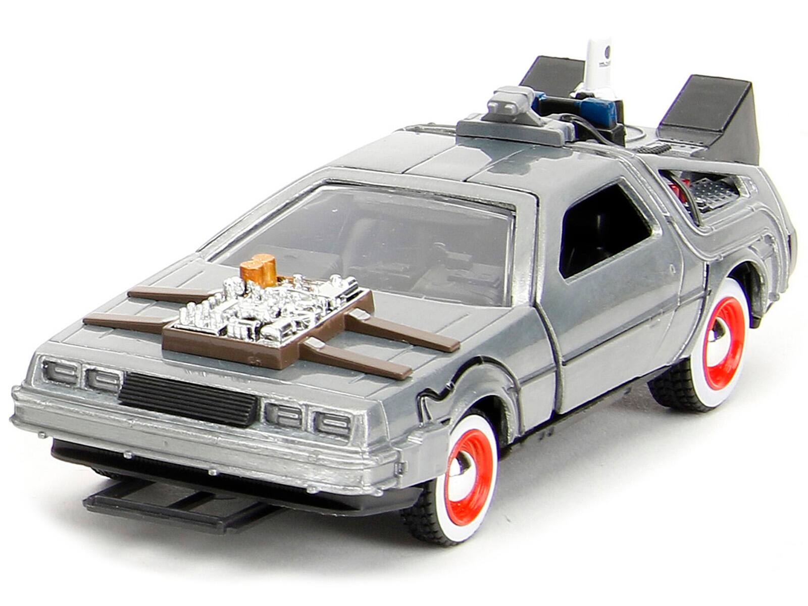 Alt View 4. Jada Toys - Jada Toys - 1:32 Back to the Future -  Hollywood Rides - Time Machine 3 Pack   - COLLECTIBLES - Multicolor.