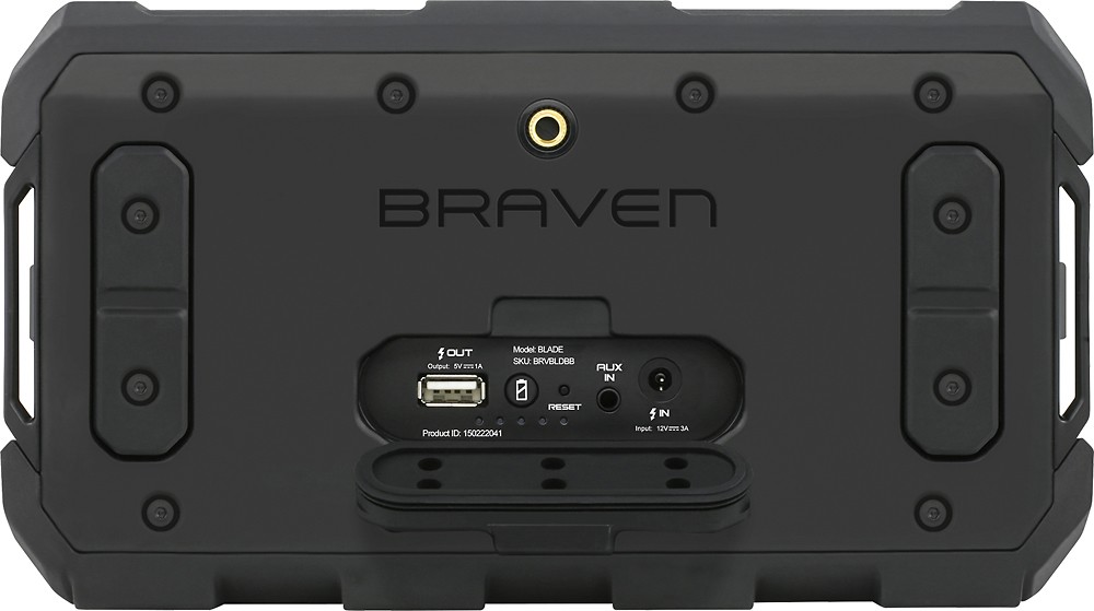 Best Buy: Braven Balance Portable Bluetooth Speaker Raven Black BALBBB