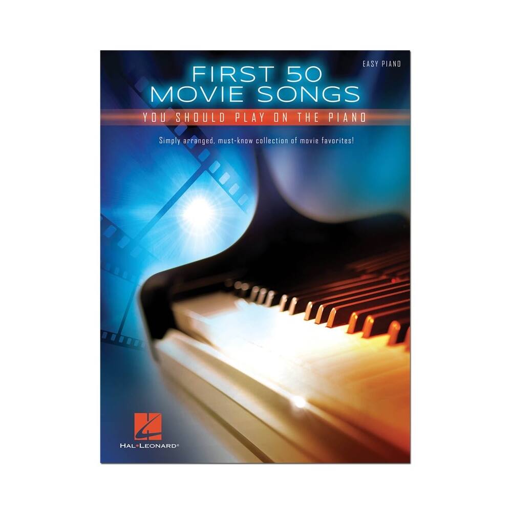 Front. Hal Leonard - Various Artists: First 50 Movie Songs You Should Play on the Piano Sheet Music.