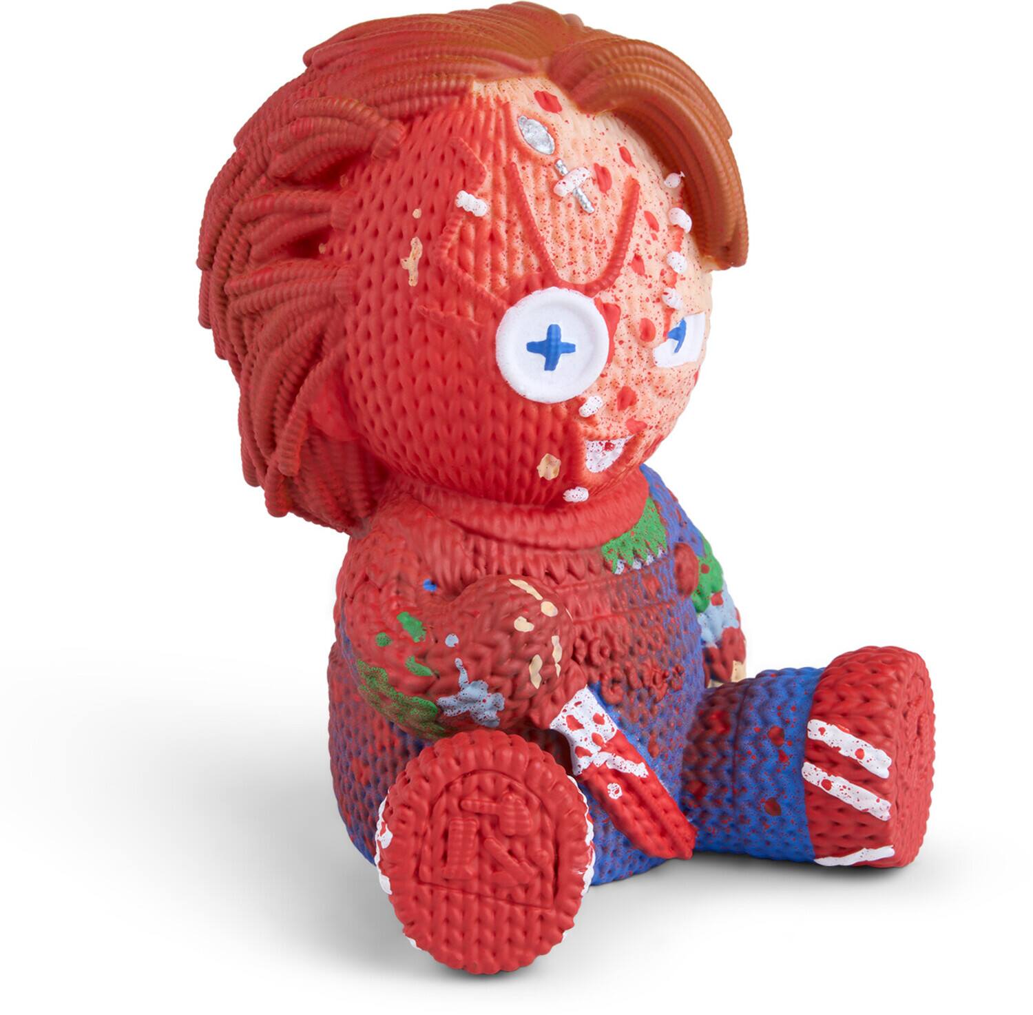 Alt View 3. Handmade by Robots - Handmade by Robots - Bride of Chucky - Chucky #214 (Limited Edition Bloody)   - Collectibles - Multicolor.