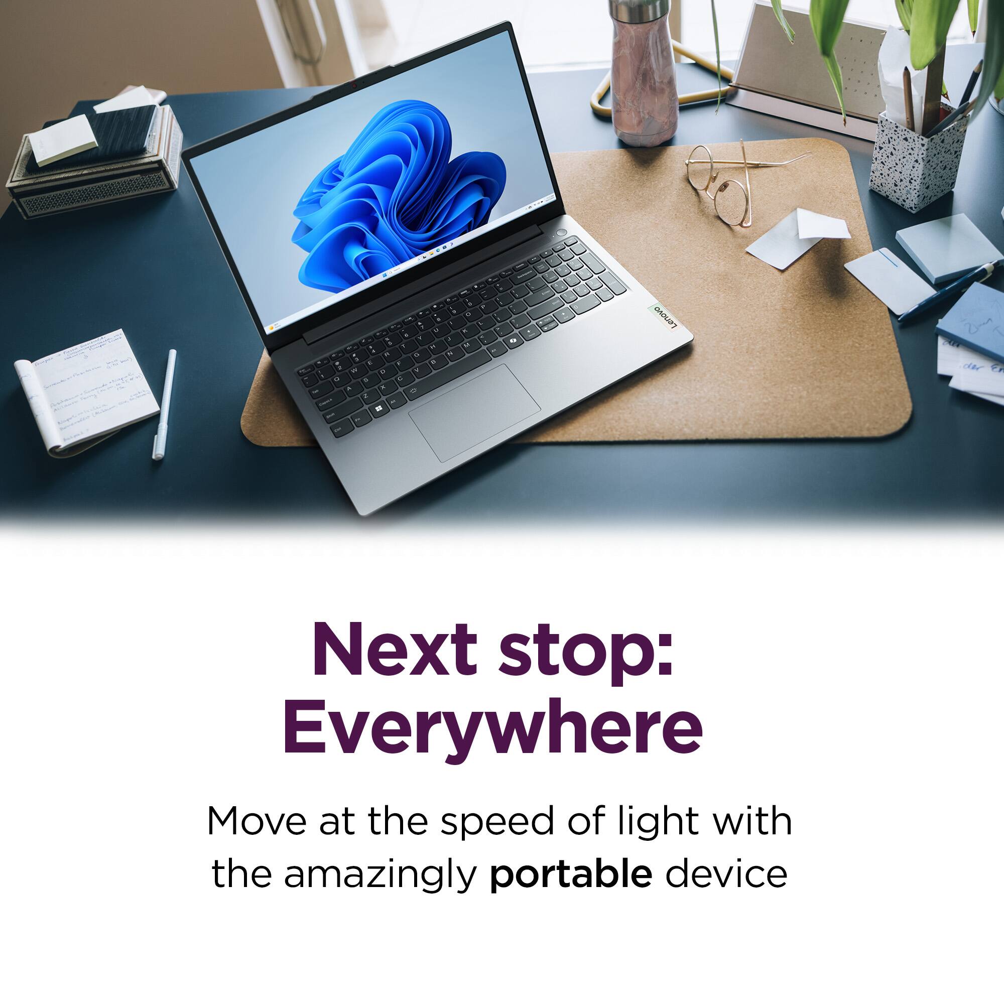 Next stop: Everywhere

Move at the speed of light with the amazingly portable device