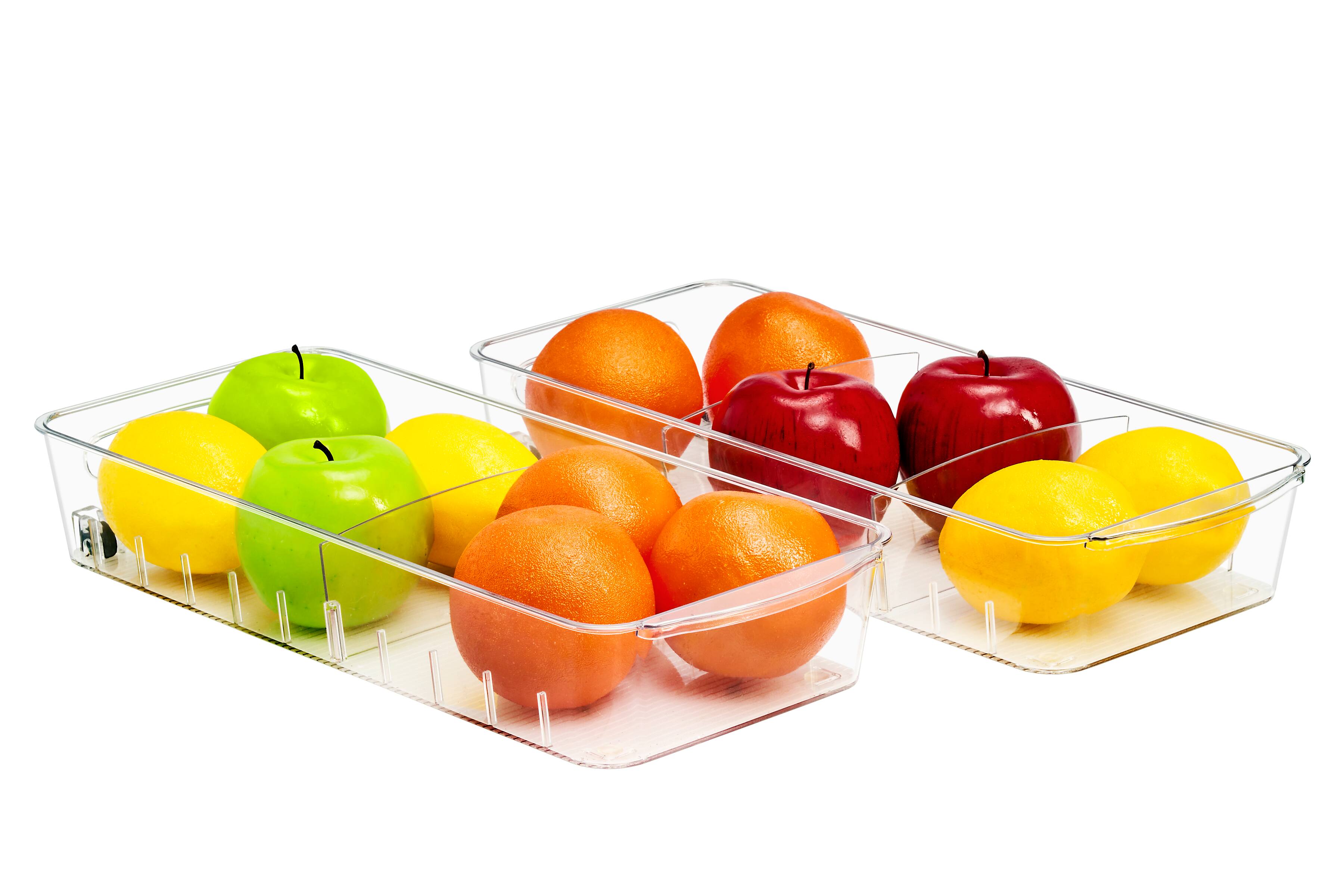 Alt View 1. Sorbus - Sorbus Clear Organizing Bins on Wheels.