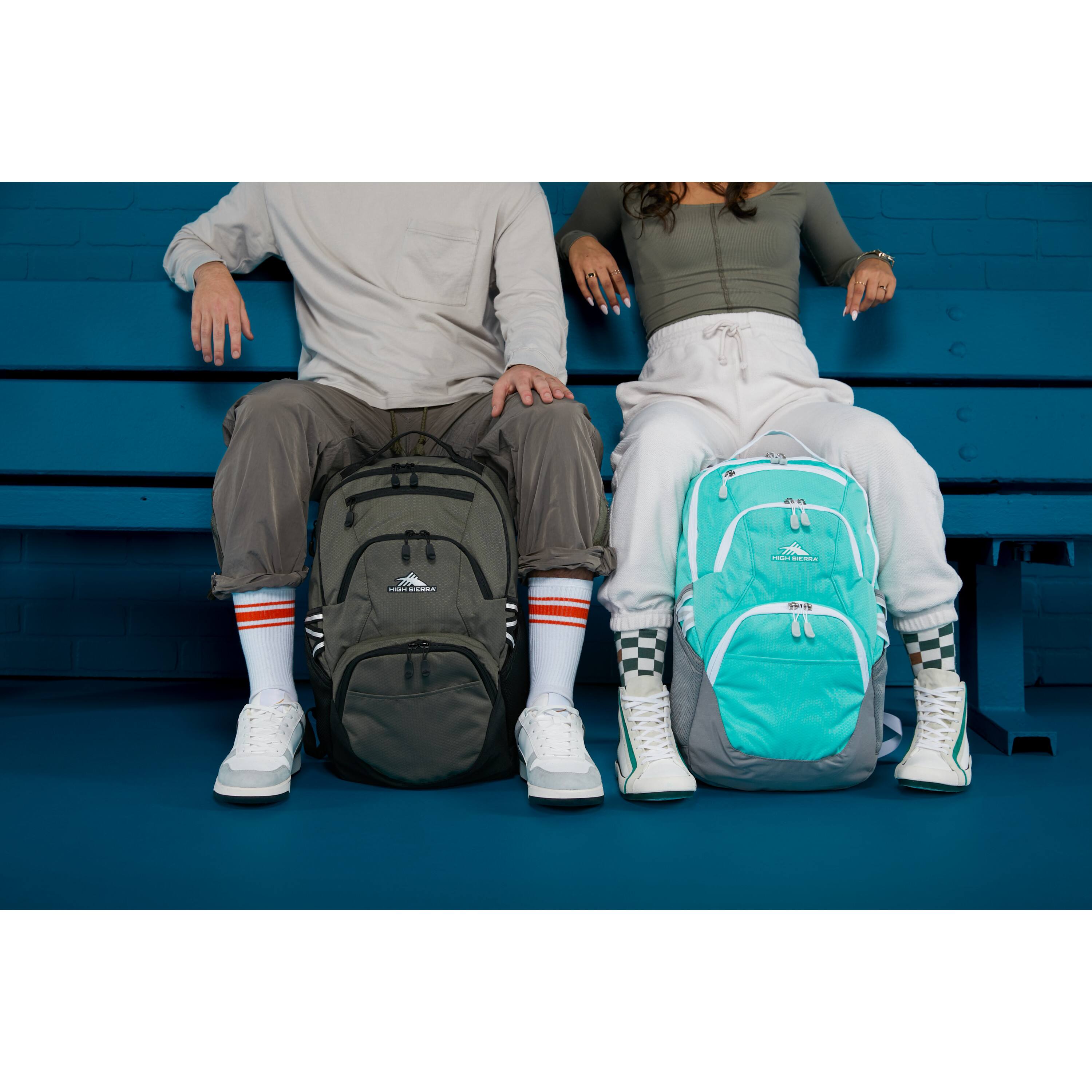 Alt View 5. High Sierra - BTS 2020 Swoop SG Backpack - Olive.