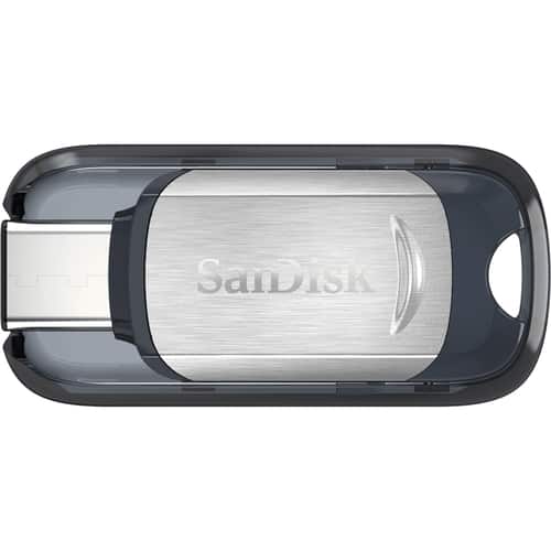 SanDisk - Ultra 16GB USB 3.1 Type-C Flash Drive - Larger Front