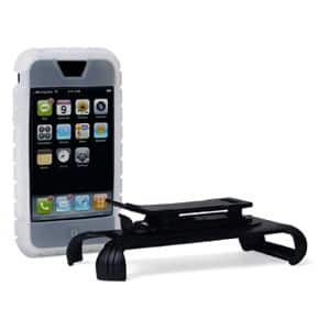 Alt View Standard 20. Speck - Clear Protective Rubberized Carrying Case Armor Skin for Apple iPhone 4/4S - Clear.