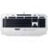 Front. ROCCAT - Isku FX Multicolor Gaming Keyboard - White.