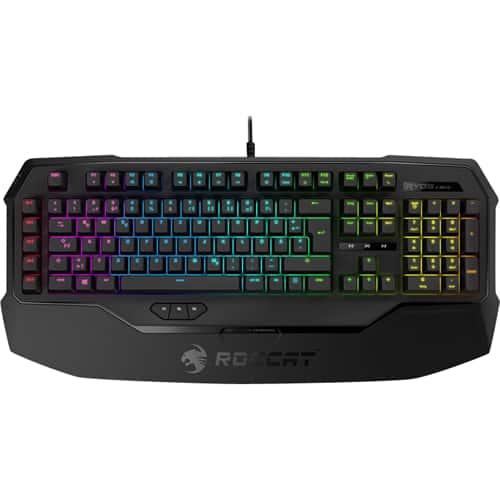 ROCCAT - Ryos Series Mechanical Gaming Keyboard - black - Larger Front