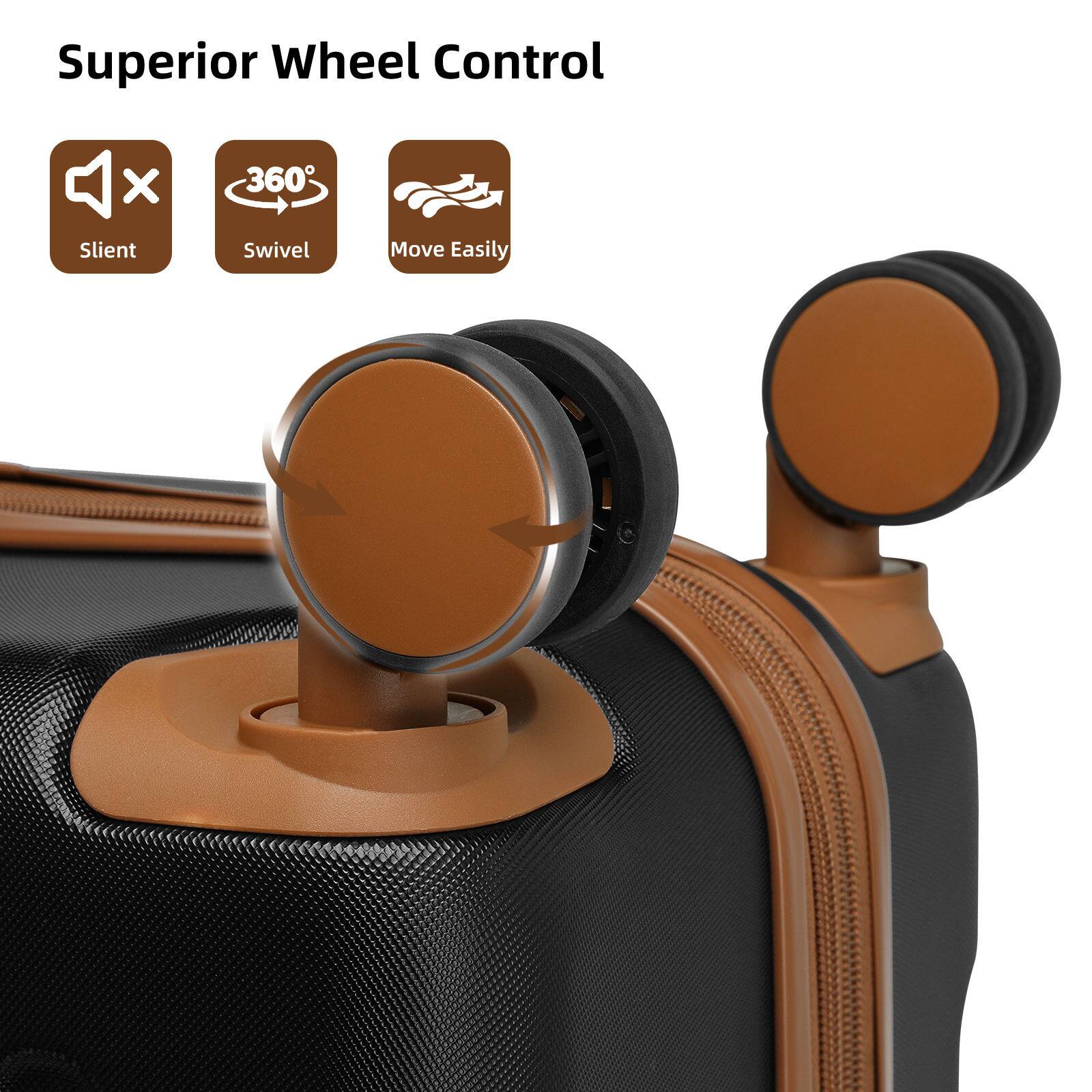 Superior Wheel Control

- Silent
- 360° Swivel
- Move Easily
