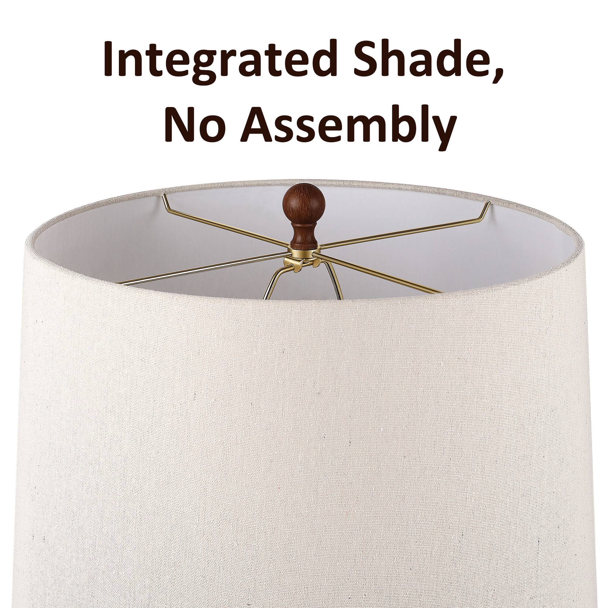 Integrated Shade, No Assembly