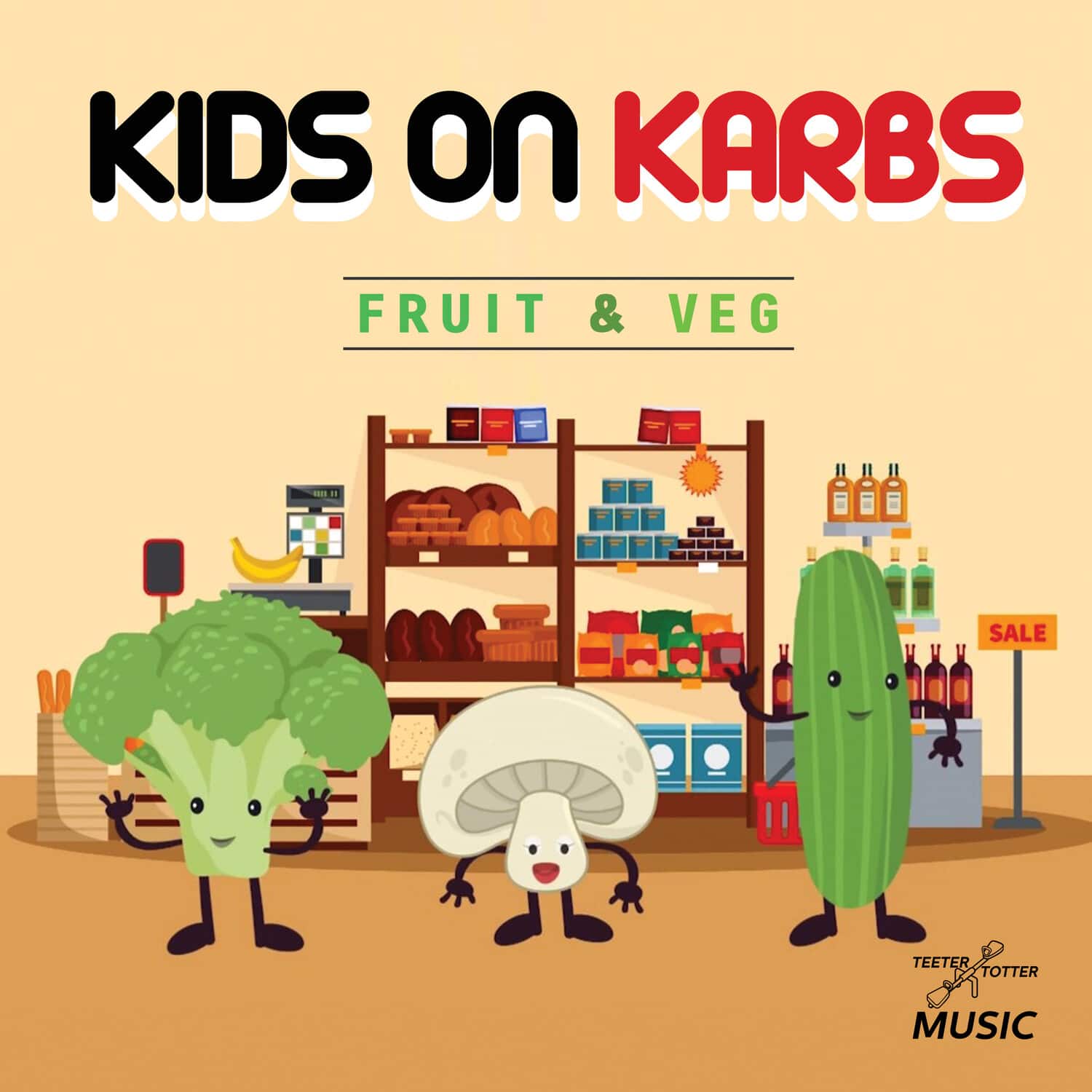 Kids on Karbs - Fruit & Veg  - COMPACT DISCS