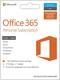 Microsoft Office 365 Personal (1 Mac or PC + 1 iPad or Select Windows Tablet) (1 Year Subscription)-Front_Standard