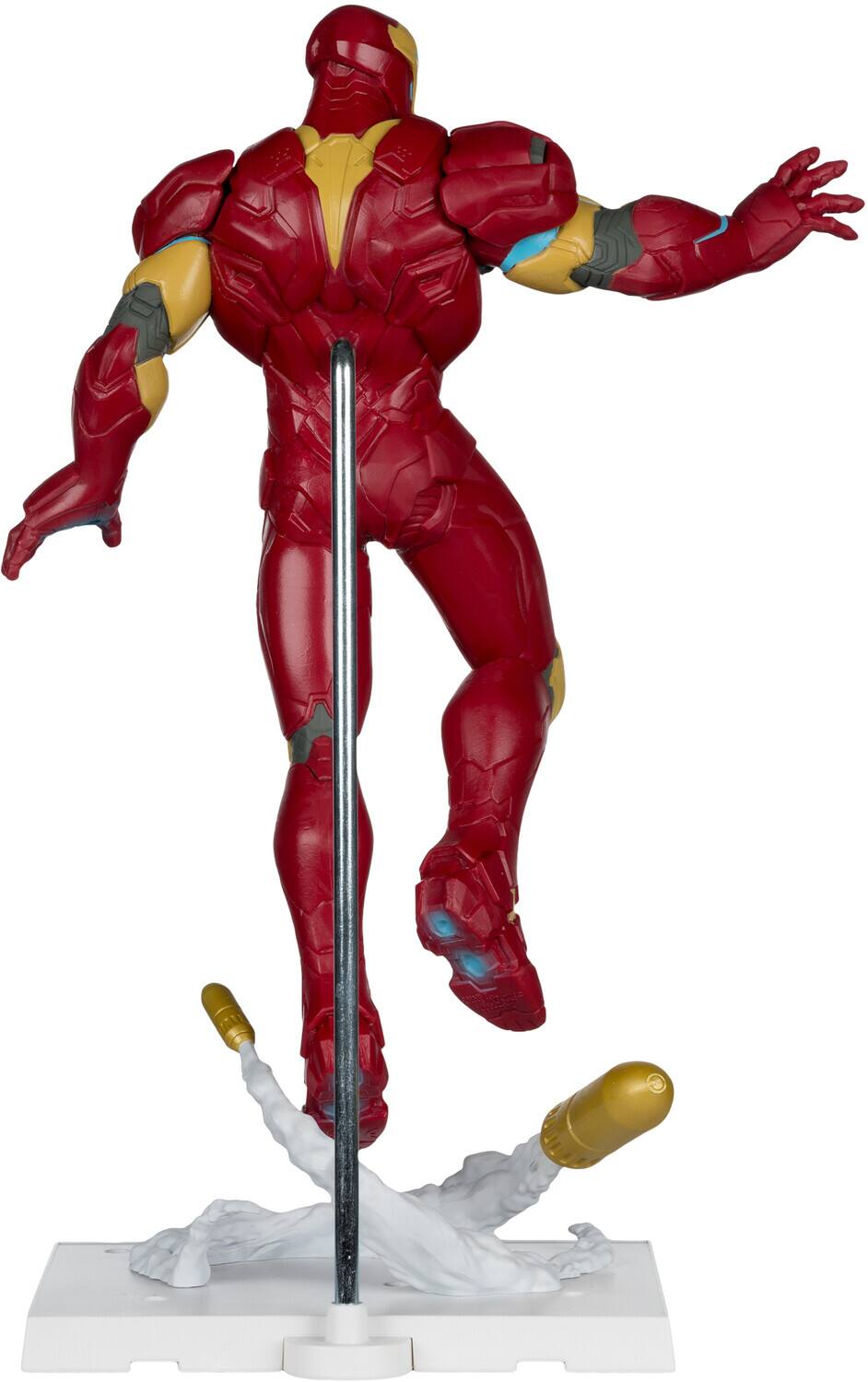 Alt View 3. McFarlane Toys - McFarlane Toys - Marvel Rivals - 1:6 Iron Man Figure   - COLLECTIBLES - Multicolor.