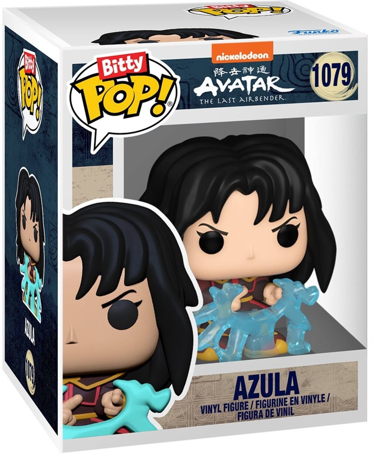 nickelodeon Bitty POP! AVATAR 1079 THE LAST AIRBENDER AZULA VINYL FIGURE / FIGURINE EN VINYLE / FIGURA DE VINIL