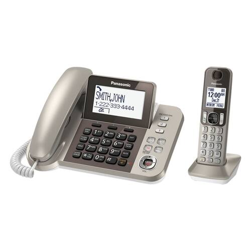 Panasonic KXTGM420W DECT 6.0 Expandable Cordless Phone System with